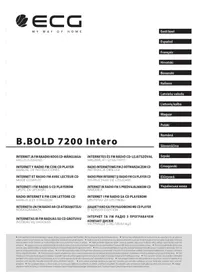 Notice ECG B.BOLD 7200 INTERO Radio