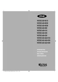 Notice m-e VISTUS AD ALU-410 Non catégorisé