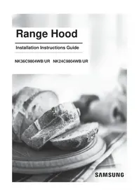 Notice SAMSUNG NK24C9804WB Hotte
