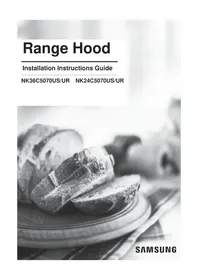 Notice SAMSUNG NK24C5070US Hotte