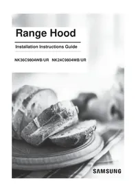 Notice SAMSUNG NK36C9804WB Hotte