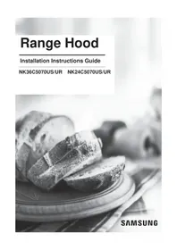 Notice SAMSUNG NK36C5070US Hotte