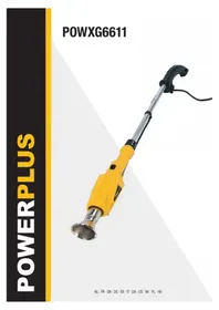 Notice PowerPlus POWXG6611 Non catégorisé