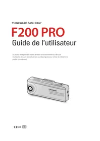 Notice Thinkware F200 PRO Dashcam