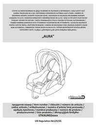 Notice Chipolino AURA Poussette