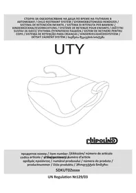 Notice Chipolino UTY Siège de voiture