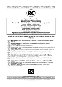 Notice Rodcraft RC4500 Perceuse