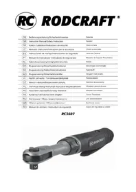 Notice Rodcraft RC3607 Visseuse