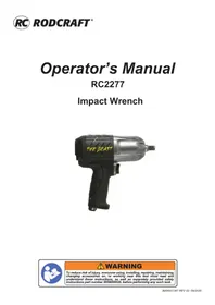 Notice Rodcraft RC2277 Visseuse