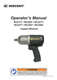 Notice Rodcraft RC2377 Visseuse