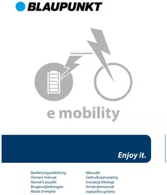 Notice BLAUPUNKT FRIDA (2024) Vélo électrique