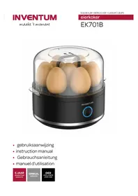 Notice INVENTUM EK701B Cuiseur à oeufs