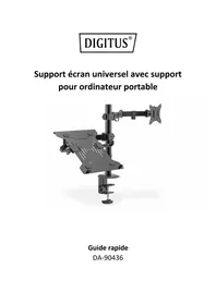 Notice Digitus DA-90436 Support écran plat