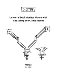 Notice Digitus DA-90395 Support écran plat