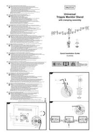 Notice Digitus DA-90362 Support écran plat