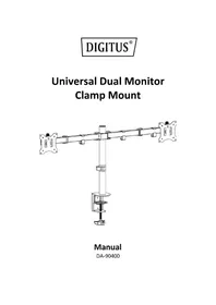 Notice Digitus DA-90400 Support écran plat