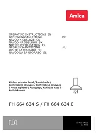 Notice AMICA FH 664 634 S Hotte