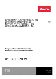 Notice AMICA KS 361 120 W Réfrigérateur