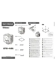 Notice ENERMAX ETS-N31 Système de refroidissement de matériel informatique
