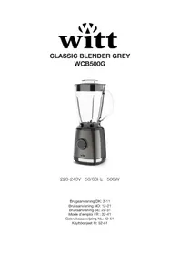 Notice Witt WCT1050G Grille-pain