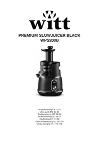 Notice Witt WPS200B Extracteur de jus