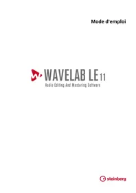 Notice STEINBERG WAVELAB LE 11 Licence de logiciel & extension