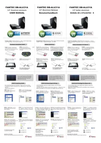Notice Fantec DB-ALU31A Disque dur externe