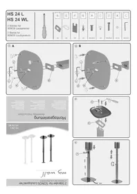 Notice My Wall HS 24 L Support des enceintes