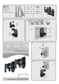 Notice My Wall HB 4 L Support des enceintes