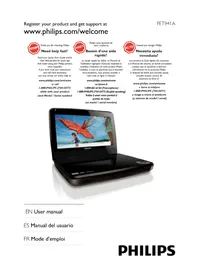 Notice PHILIPS PET941A Lecteur DVD portable