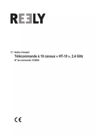 Notice Reely HT-10 Contrôleur