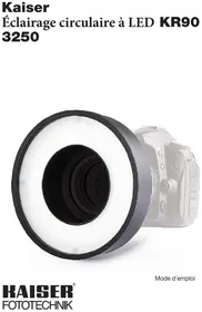 Notice Kaiser Fototechnik KR90 Flash