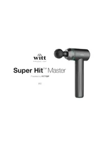 Notice Witt SUPER HIT MASTER Appareil de massage