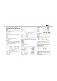 Notice Uni-T UT303D+ Thermomètre