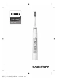 Notice PHILIPS SONICARE EXPERTCLEAN 7400 HX9645 Brosse a dents