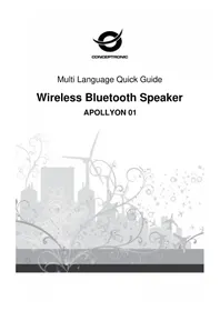 Notice CONCEPTRONIC APOLLYON 01 Haut-parleur