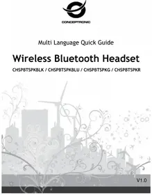 Notice CONCEPTRONIC BRENDAN01B Casque