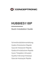 Notice CONCEPTRONIC HUBBIES11BP USB hub