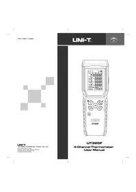Notice Uni-T UT325F Thermomètre