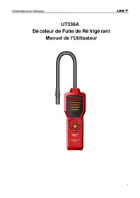 Notice Uni-T UT336A équipements de mesure