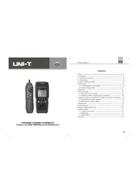 Notice Uni-T UT685B KIT équipements de mesure