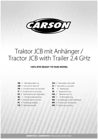 Notice Carson TRAKTOR JCB Maquettisme