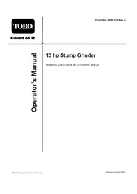 Notice TORO 22602 Non catégorisé