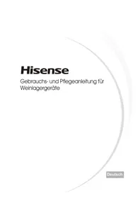 Notice HISENSE RW17W4NWLG0 Cave à vin