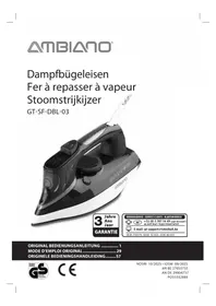Notice Ambiano GT-SF-DBL-03 Fer à repasser