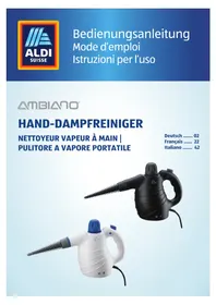 Notice Ambiano GT-HDG-01 Nettoyeur à vapeur