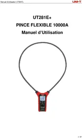 Notice Uni-T UT281E équipements de mesure