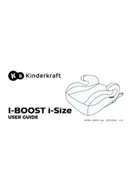 Notice Kindercraft I-BOOST I-SIZE Siège de voiture