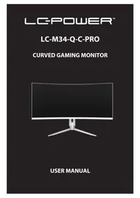 Notice LC-Power M34-Q-C-PRO Moniteur