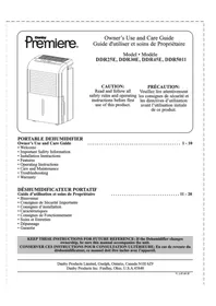DANBY DDR30E - Déshumidificateur